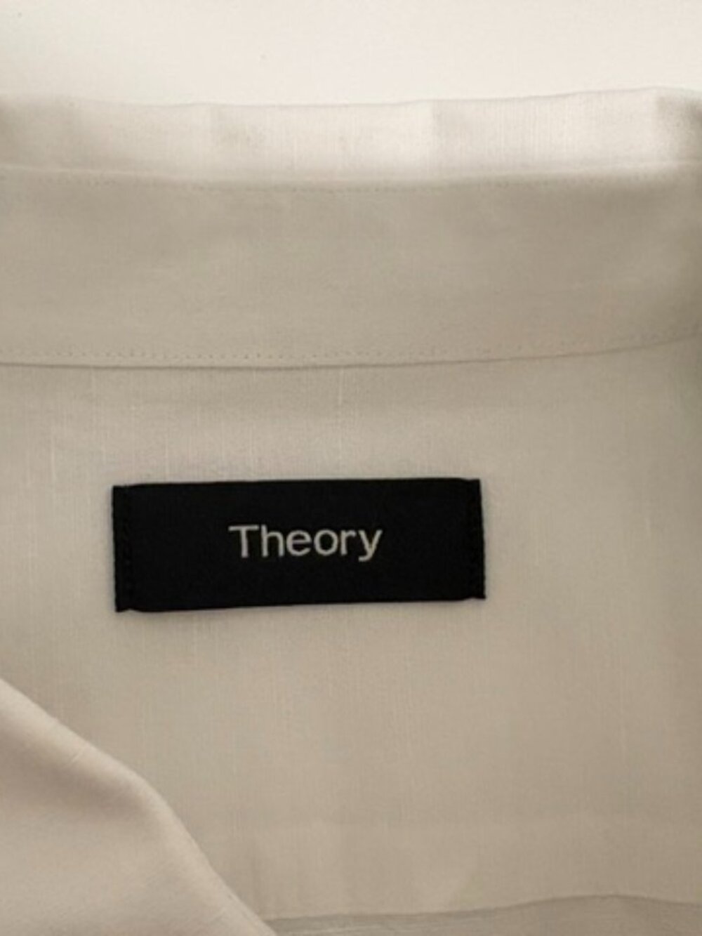 Men's Theory White Button up Shirt (Size Medium)